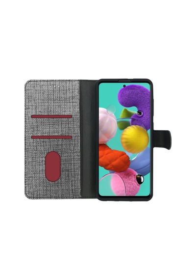 Samsung Uyumlu Galaxy A53 5G Kilif Fitcase Fabric Kapakli Cüzdanli 543444791