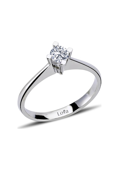 Lova F Renk 0,24 Karat Pırlanta Tektaş Yüzük - 1050140