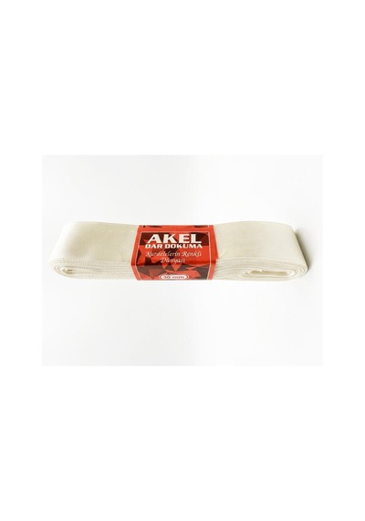 Akel Dar Dokuma Beyaz Saten Kurdele - 3 Cm. X 10 Metre - 1 Adet Tüm Yaşlar