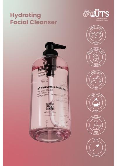 Cosmogenesis Labs Kuru Ve Hassas Ciltlere Yüz Temizleme Jeli 400 ML