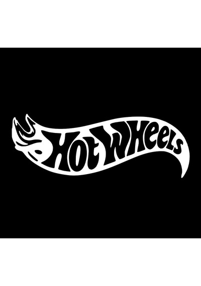 Hot Wheels Sticker Beyaz