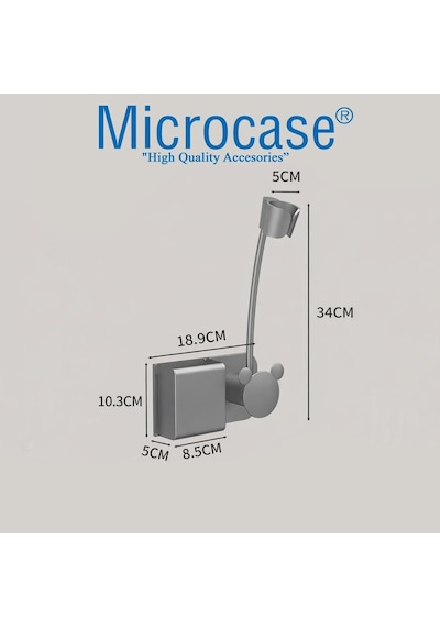 Microcase Ayarlanabilir Saç Kurutma Makinası Askılığı Al5455