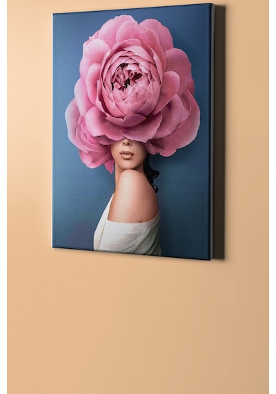 Webstyle Sayılarla Boyama Seti Kasnaklı Çiçek Kadın 23 50 X 65 Cm