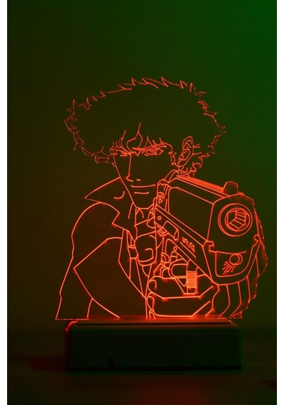 Modiwa Cowboy Bebop 16 Renkli Anime Gece Lambası