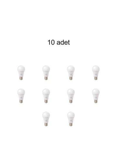 Ct-4058 9w Rgb Led Ampül Kumandalı Beyaz-rgb 10adet