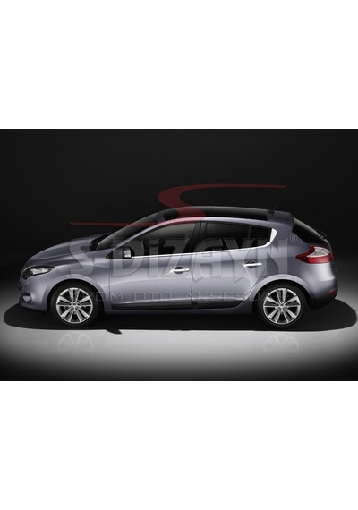 S-Dizayn Renault Megane 3 Krom Kapı Kolu 4 Kapı Sensörlü   2010-201