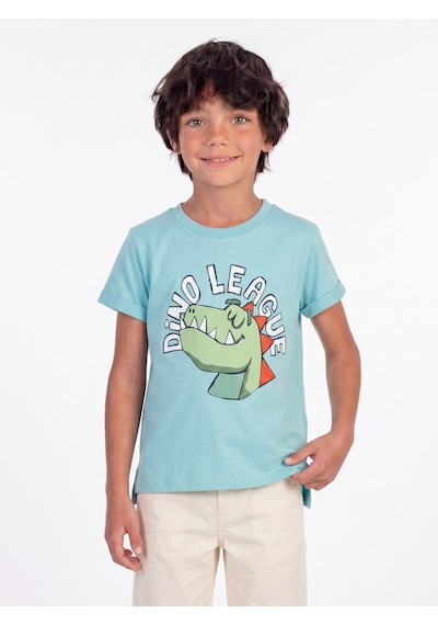Onloox Erkek Açık Mavi Erkek Çocuk Açık Mavi Pamuklu Penye Bisiklet Yaka Dinozor Baskılı Yırtmaçlı Tişört 2-6 Yaş Onloox Erkek Açık Mavi Erkek Çocuk Açık Mavi Pamuklu Penye Bisiklet Yaka Dinozor Baskılı Yırtmaçlı Tişört 2-6 Yaş