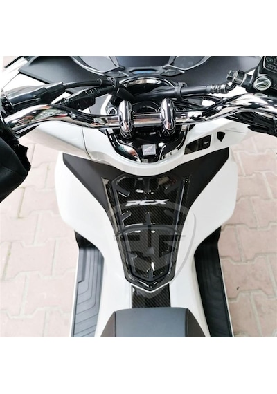 Pcx 2021 Model Karbon Desen Tank Pad