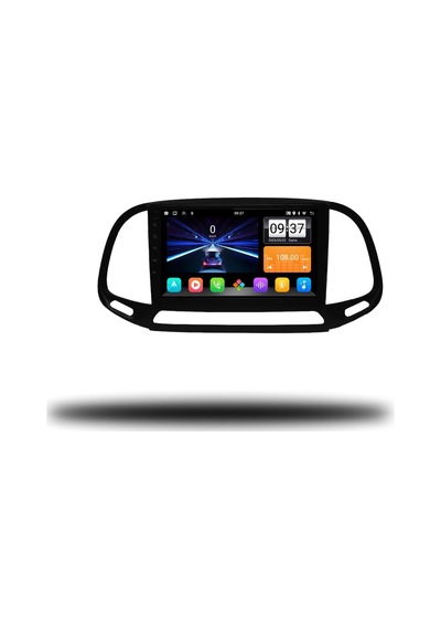 Fiat Doblo 2015-2022 Uyumlu Android Multimedya Sistemi - 9 İnç Qled Ekran - Kablosuz Apple Carplay & Android Auto -