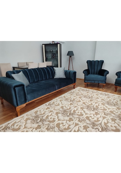 Açelya Koltuk Takımı Ahşap Ayaklı