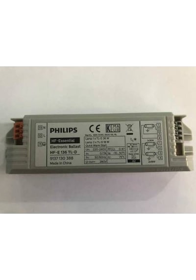 Philips 16w 4p Se Uv-C Lamba 32 CM +Lambayı Yakacak Set Balast+Duy