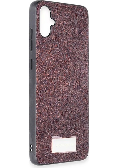 Onegif Samsung Galaxy A05 Bright Simli Kapak - Derin Mor