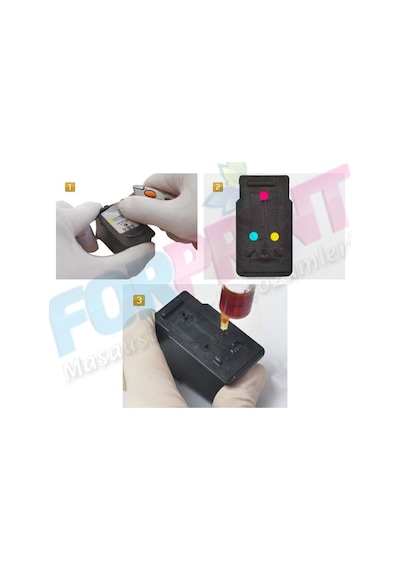 Canon Pg-40, Cl-41 Kartuş Uyumlu Forprint Dolum Seti 4x200ml, 4 Renk