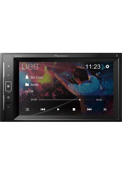 Pioneer Dmh-a241bt Double Bluetooth Usb Aux App-android 3 Amfi