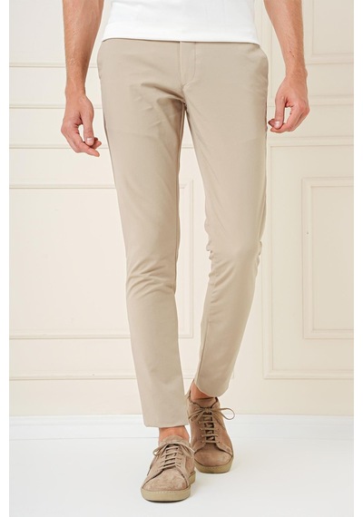 Efor P 1161 Slim Fit Bej Klasik Pantolon Bej