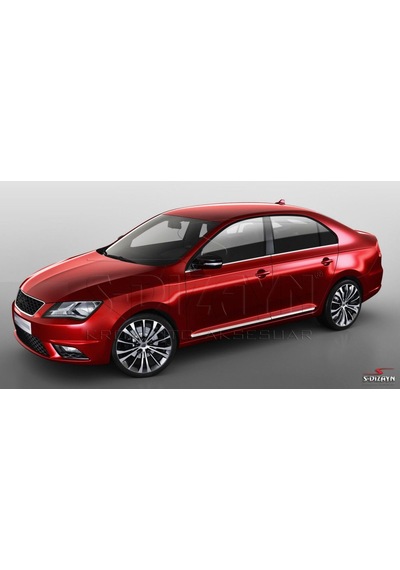 S-Dizayn  Seat Toledo Kapı Koruma Çıtası Krom 2013 Üzeri
