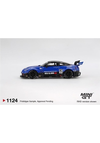 Mini Gt Lb-silhouette Works Gt Nıssan 35gt-rr Ver.2 Mavi 1/64 Model Araba