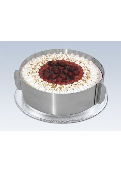 Narkalıp Yuvarlak Ayarlı Kek Kalıb 16-30 CM Derilik 6 CM N01K01