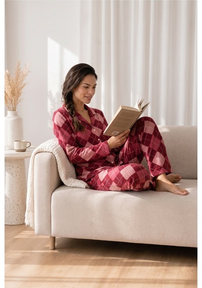 Norcia Sports Kadın Desenli Basic Kış Kırmızı Pijama Takımı Çok Renkli - 929323106 Çok Renkli - 929323106 Çok Renkli Norcia Sports Kadın Desenli Basic Kış Kırmızı Pijama Takımı Çok Renkli - 929323106 Çok Renkli - 929323106 Çok Renkli