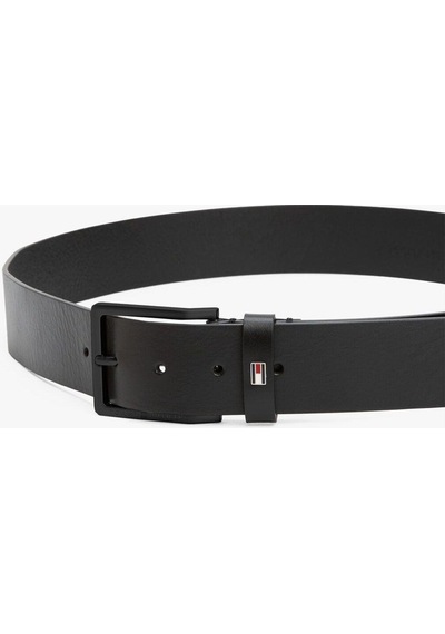 Tommy Hilfiger Adan Mini Logo Detaylı Kemer-8556 Black