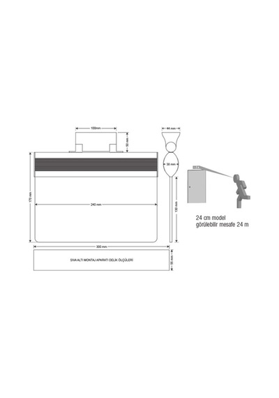 Arsel Orion Aeb-60223-L Acil Çıkış Yönlendirme Armatürü Sürekli V (542942172)