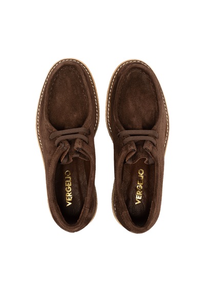 Marrone Sneaker Günlük Kadın 25k12026xs Vergelio Suede Marrone
