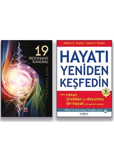 Hayatı Yeniden Keşfedin & 19 Rezonans 2 Kitap Set & Kendini ...