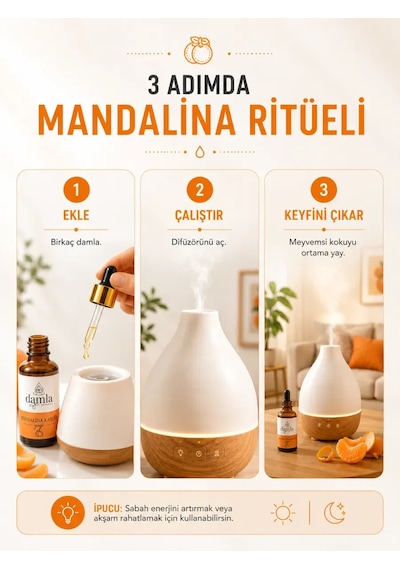 Biodamla Natural Mandalina Kabuğu 20 Ml