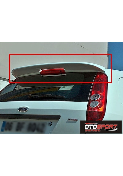 Ford Fiesta St Spoyler Tek Kapı 2003-2009 Fiberglass Boyasız