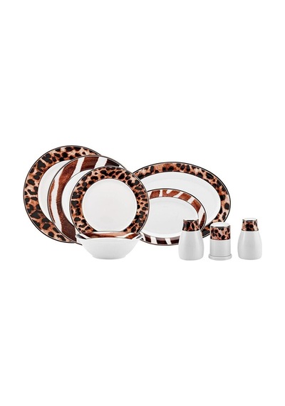 Karaca  Elegance Bone Grove 56 Parça 12 Kişilik Yemek Takımı