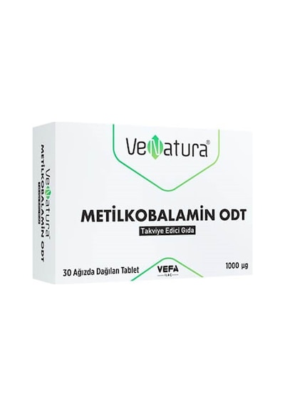Venatura B12 Metilkobalamin Odt Takviye Edici Gıda 30 Tablet