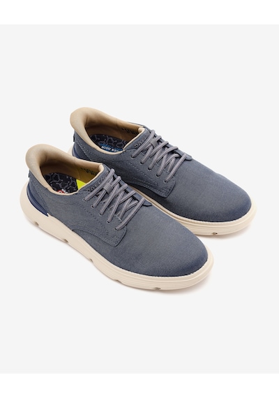Skechers Garza Erkek Mavi Günlük Ayakkabı 205352 Blu Mavi