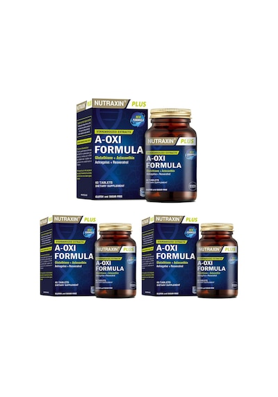 Nutraxin Plus A-Oxi Formula 60 Tablet 3 Adet