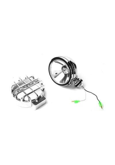 Off Road Beyaz Yuvarlak 4X4 Nikelaj Sis Lambası 2 Adet 12V
