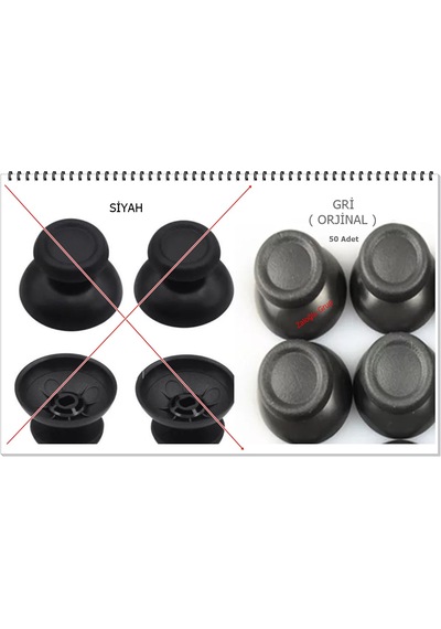 Zaloğlu Grup Playstation 5 Analog Topuz 1.Sınıf 1.Kalite Uyumlu  Ürün Update Versiyon ( 50 Adet )