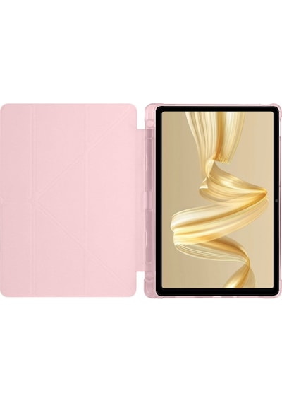 Huawei Matepad Pro 12.2" Kılıf Katlanır Kalem Bölmeli Silikon Standlı Uyku Modlu Akıllı Kapak Kapaklı Kılıf