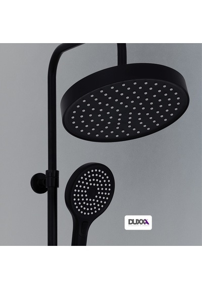 Duxxa Icon Rain Duş Seti Mat Siyah D.112.ms Siyah