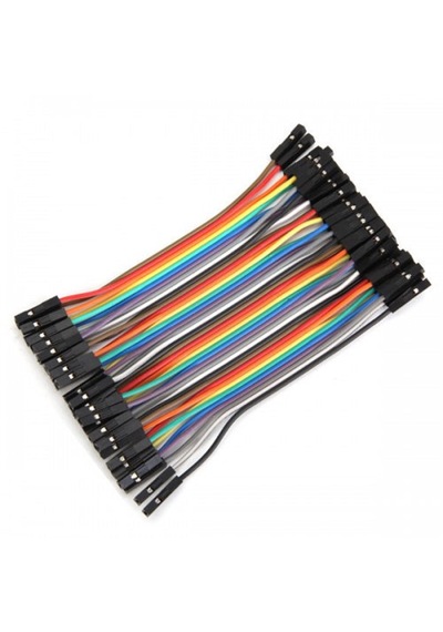 10cm 40 Pin Dişi Dişi Dupont Kablo Breadboard Jumper