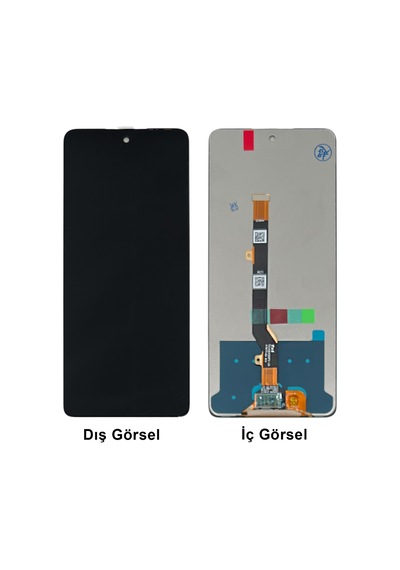 Teknonet General Mobile Gm Era 50 Uyumlu Lcd+dokunmatik - Siyah