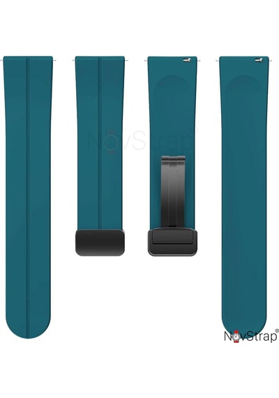 Novstrap Huawei Watch Gt4-Gt3-Gt3 Pro-Gt3 Se Elite-Gt2-Gt2e 46mm Uyumlu 22mm Silikon Magnet Kordon
