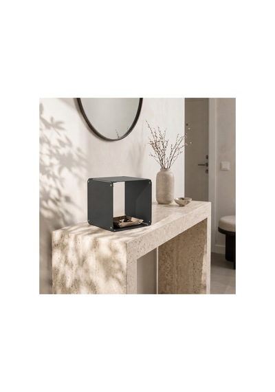 Node Modüler Metal Masaüstü Organizer Çok Amaçlı Düzenleyici Tekli Modül 16x16 Cm Gri - 943943374 Gri