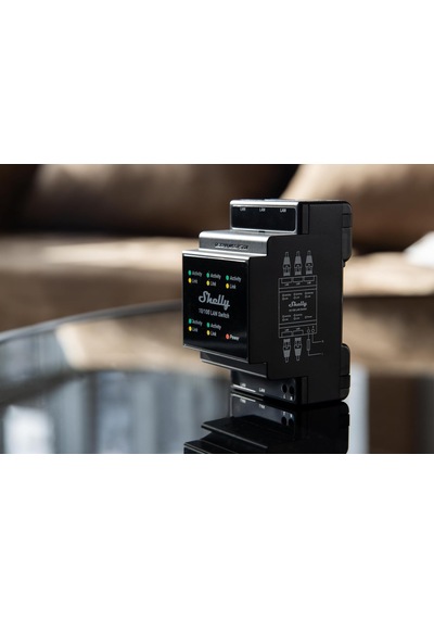Lan Switch Dın Rayı İçin Ethernet Ağ Anahtarı 10/100 Mbps 5 Rj45 Bağlantı Noktası 110 V - 230 V Ek Adaptör Gerekmez Kolay Kurulum Tak Ve Çalıştır