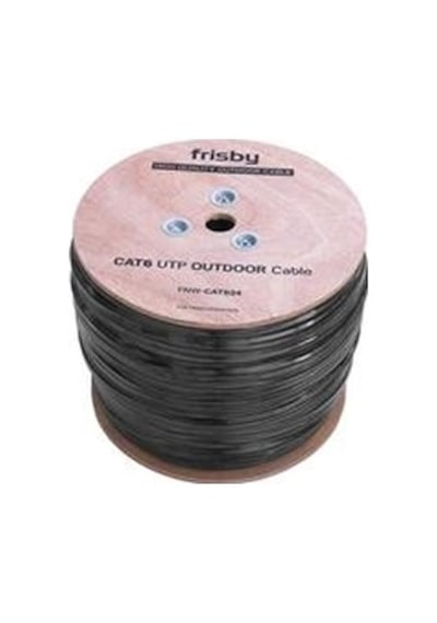 Frisby Fnw-cat624 Cat 6 Utp Outdoor Kablo 305mt Dış Mekan Kalınlık: 0.58 Mm-23 Awg