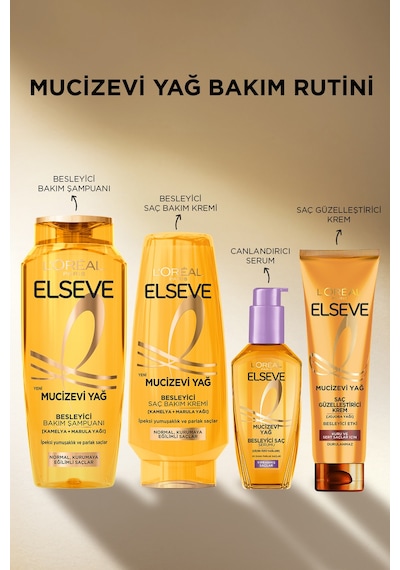 Mucizevi Yağ Saç Güzelleştirici Krem 150 Ml Kuru Ve Sert Saçlar 3'lü Set