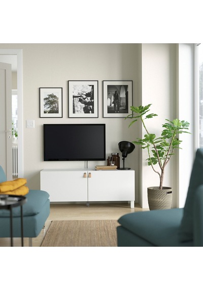 Tv Sehpası, Beyaz, 120x42x48 Cm, Lappvıken Beyaz Tv Sehpası, Beyaz, 120x42x48 Cm, Lappvıken Beyaz