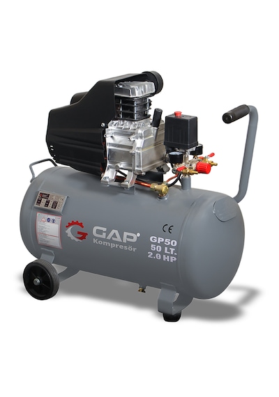 Gap GP50 Pistonlu 50 L 8 Bar 2 HP Hava Kompresörü