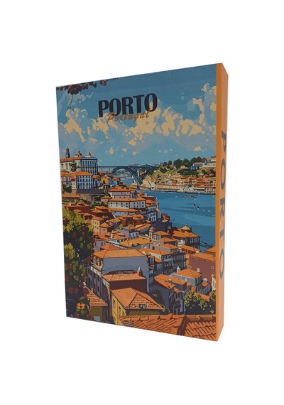 2026-771 Porto Dekoratif Kitap Kutusu