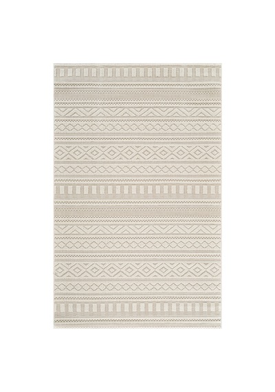 Badelya Home Krem İskandinav Modern Tasarım Sisal Bukle Özel Ölçü Salon Oturma Odası Koridor Mutfak Halısı Yolluk Krem Ekru
