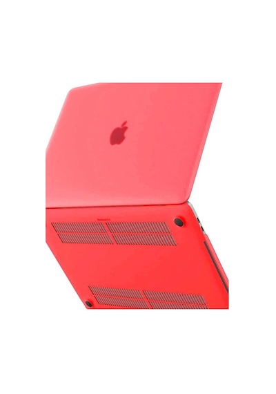 Apple Macbook Pro 13 2021 Macbook Buzlu Kapak - Kırmızı Evimdeyokyok