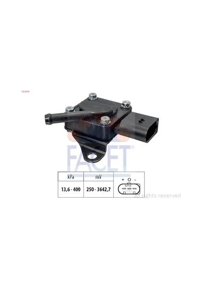 Bmw X6 40d Egzoz Basinc Sensoru 2010-2014 Facet 103319